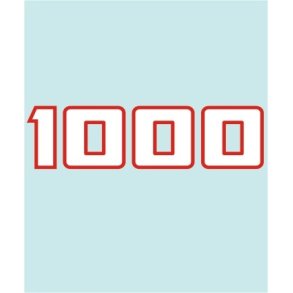 1000 - KA-20274 - 300 X 80 MM.