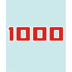 1000 - KA-20275 - 300 X 80 MM.