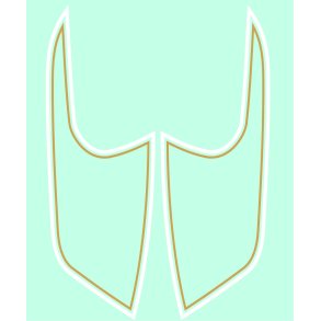 350F - HO-10714 - 460 X 160 MM.