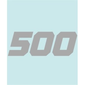 500 - KA-20047 - 176 X 61 MM.