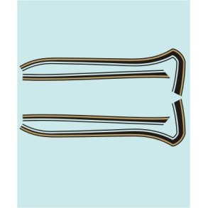 CB750 - HO-10206 - 608 X 175 MM.