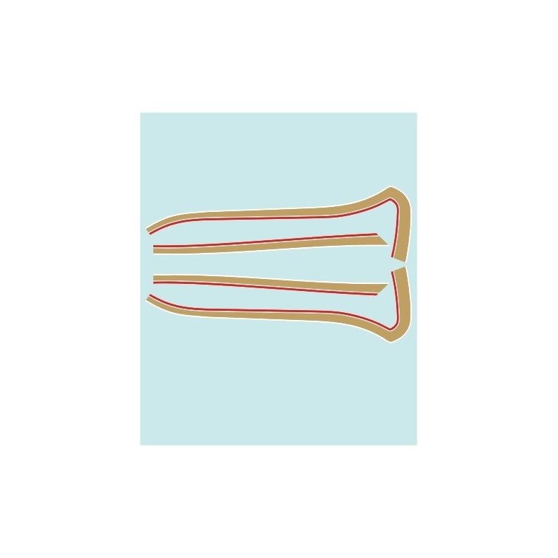 CB750K7 - HO-10157 - 608 X 175 MM.