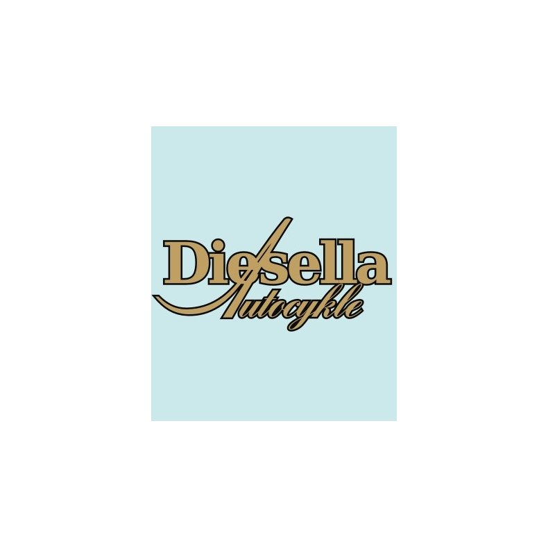 DIESELLA AUTOCYKLE - DIE-0004 - 135 X 65 MM.