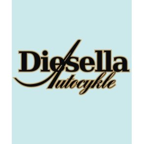 DIESELLA AUTOCYKLE - DIE-0005 - 135 X 65 MM.