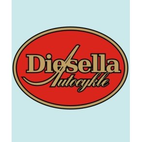 DIESELLA AUTOCYKLE - DIE-0007 - 100 X 70 MM.