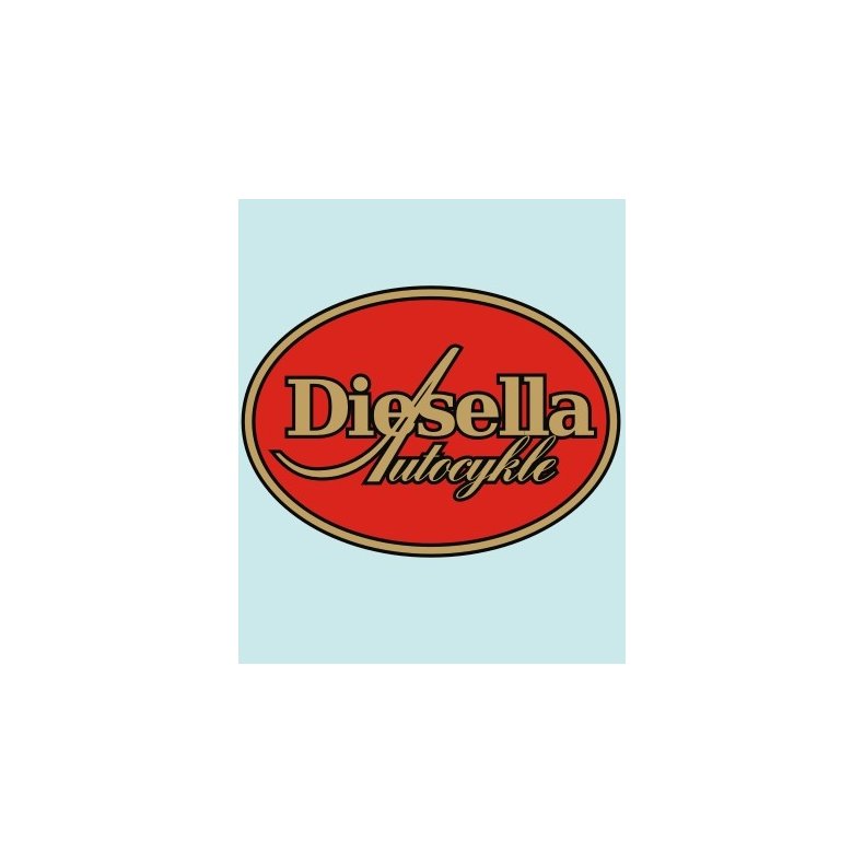 DIESELLA AUTOCYKLE - DIE-0007 - 100 X 70 MM.