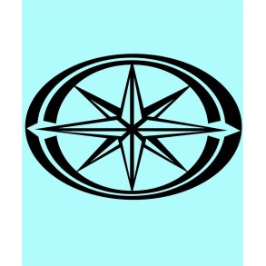 DRAGSTAR LOGO - YA-40351 - 200 X 135 MM.