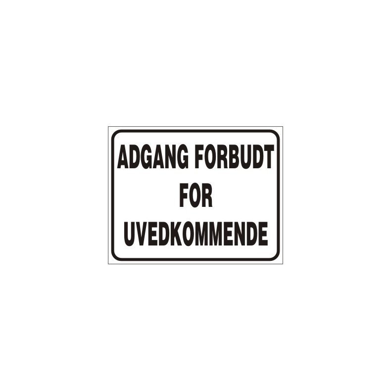 FORBUD - DIVS-10014 - 235 X 185 MM.