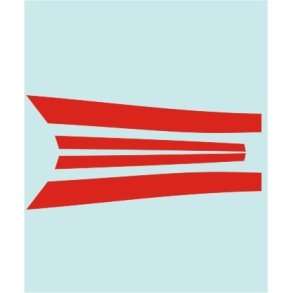 FZR1000 - YA-40008 - 543 X 129 MM.