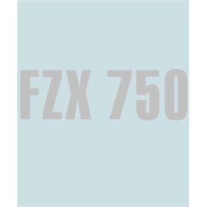 FZX750 - YA-40299 - 66 X 20 MM.
