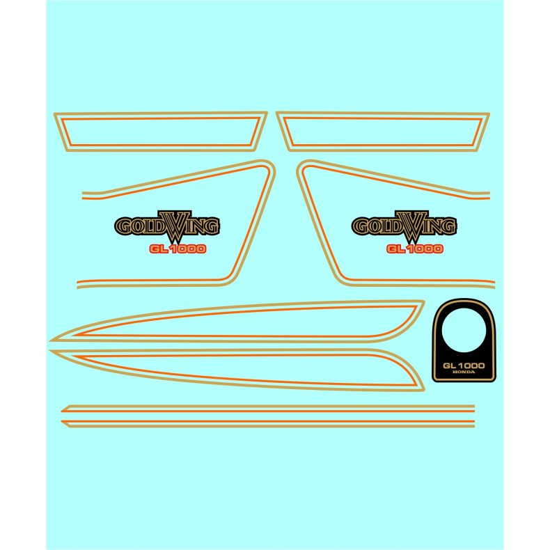 GOLDWING - HO-10762 - 630 X 445 MM.