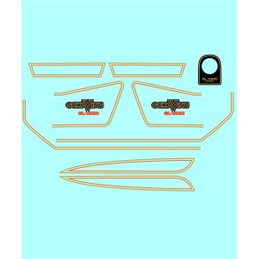 GOLDWING - HO-10764 - 820 X 531 MM.