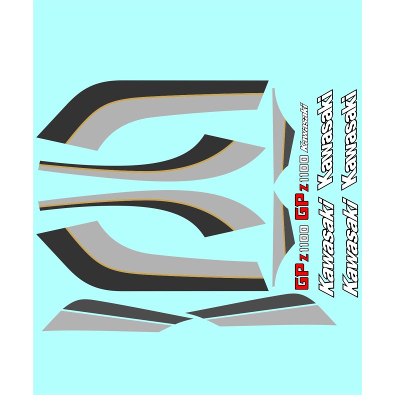 GPZ 1100 - KA-20342 - 700 X 555 MM.