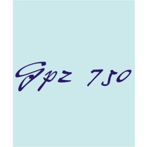 GPZ750 - KA-20226- 150 X 37 MM.