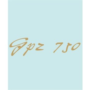 GPZ750 - KA-20228- 150 X 37 MM.