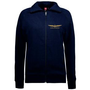 GW-624N-07 Navy Cardigan Damemodel