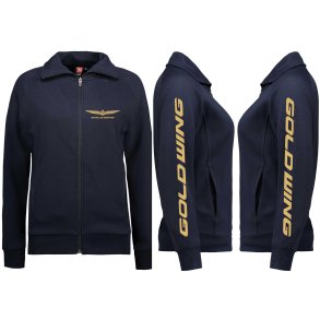 GW-624N-08 Navy Cardigan Damemodel