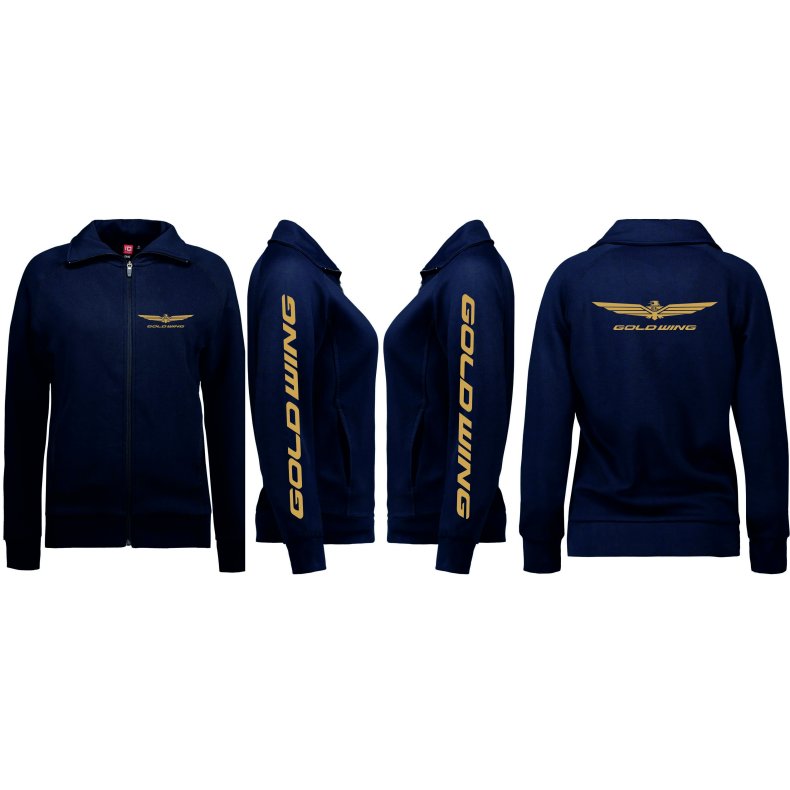GW-624N-12 Navy Cardigan Damemodel