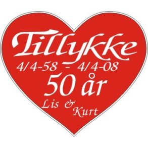 HJERTE - DIVS-10002 - 500 X 427 MM.