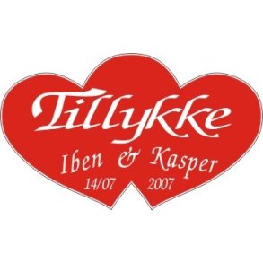 HJERTE - DIVS-10011 - 500 X 300 MM.