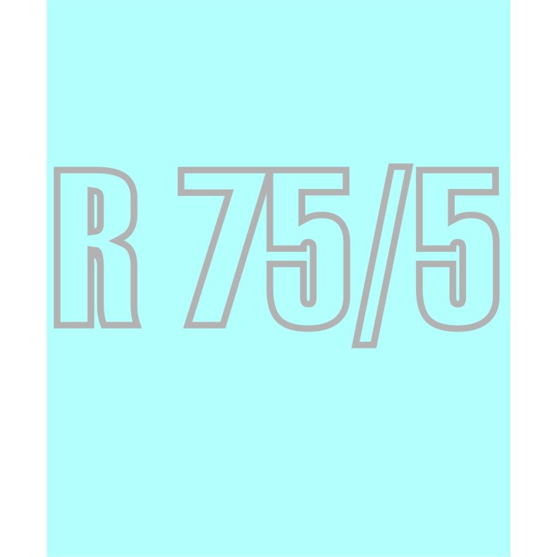 R 75/5 - BM-00044 - 111 X 45 MM.