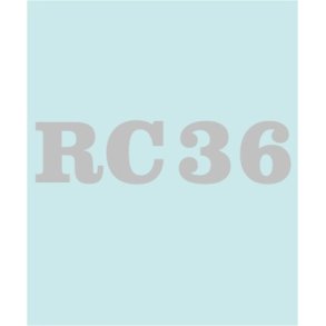 RC36 - HO-10289 - 160 X 40 MM.