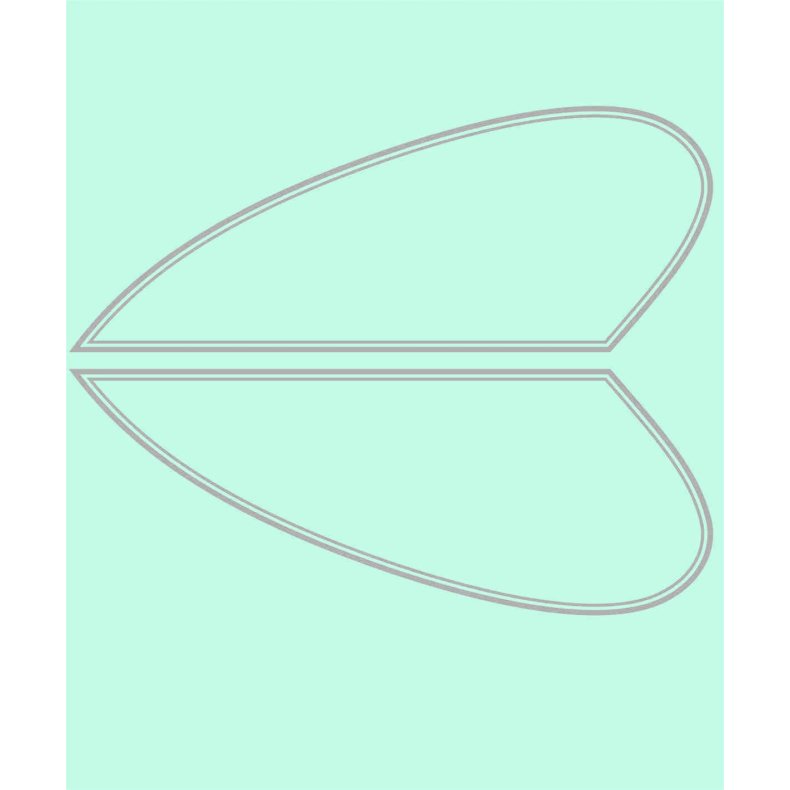 TANKSTAFFERING CM400 - HO-10725 - 418 X 160 MM. 