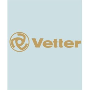 Vetter Logo - DMC-10006 -96 X 27 MM.