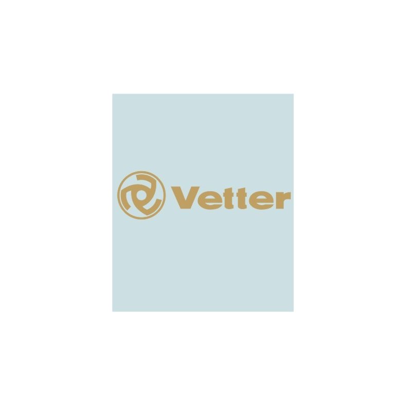 Vetter Logo - DMC-10006 -96 X 27 MM.