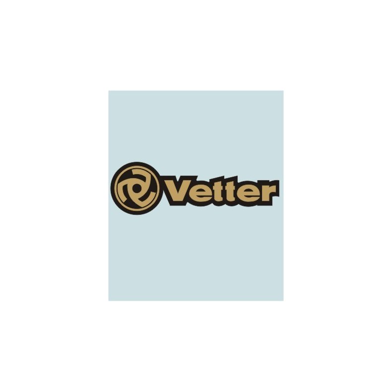 Vetter Logo - DMC-10009 -100 X 31 MM.