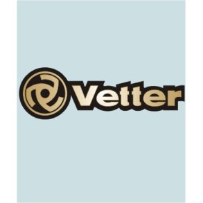 Vetter Logo - DMC-10014 -100 X 32 MM.