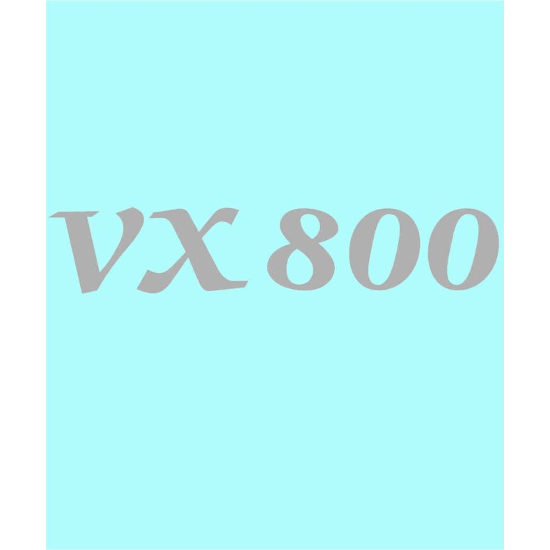 VX 800 - SU-30430 - 323 X 80 MM.