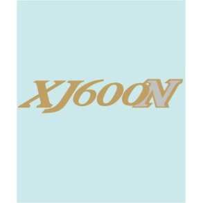 XJ600 - YA-40213 - 137 X 29 MM.