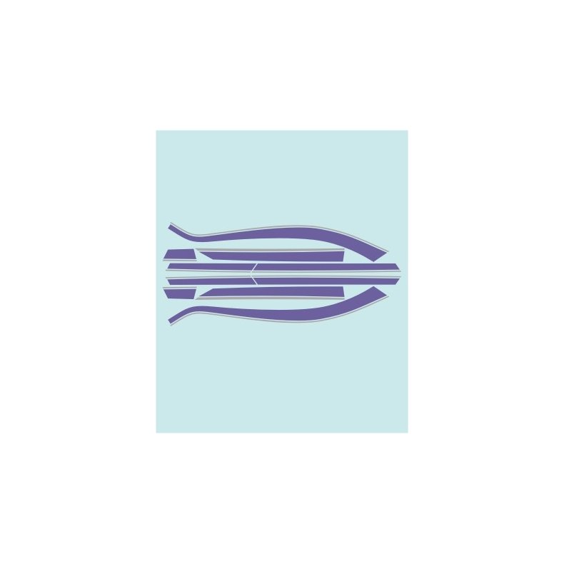 XJ900 - YA-40020 - 734 X 156 MM.